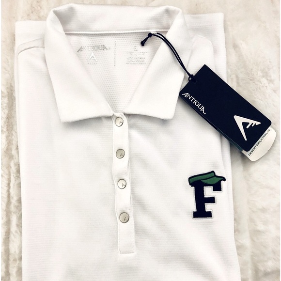 Antigua Tops - ⛳️Womens GOLF NWT ANTIGUA MSRP$70 Polo T Shirt Keep Dry Extra Lite Fauna #104309